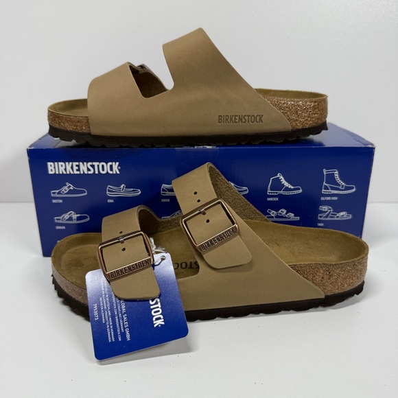 NIB • Birkenstock Arizona Oiled Leather Size: 38 L7/M5 - Picture 1 of 8